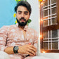 Beige Motif Embroidered Work Men's Kurta with Pajama