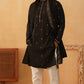 Stylish Black KURTA, PAJAMA AND DUPATA