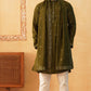 Stylish GREEN KURTA, PAJAMA AND DUPATA