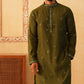 Stylish GREEN KURTA, PAJAMA AND DUPATA