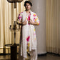 CELEBRITY MULTI COLOURED MIRROR WORK PRINTED KURTA, PAJAMA and DUPATA